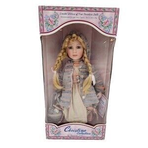 Christina Collection 16 Inch Porcelain Doll Christina Verdi Limited Edition Box